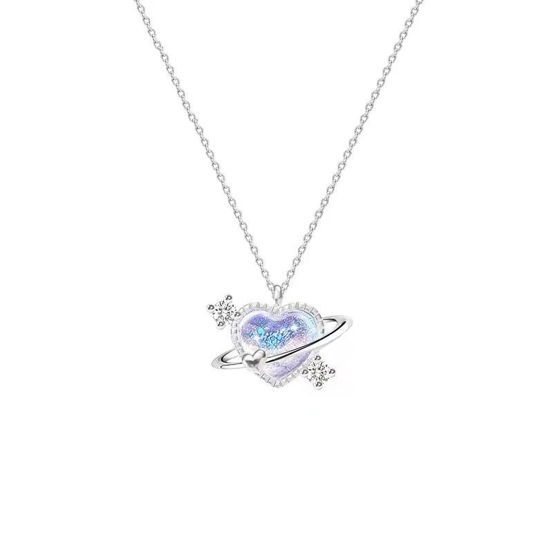 Honey Star Moon Heart Necklace   HA1723 - Image 5