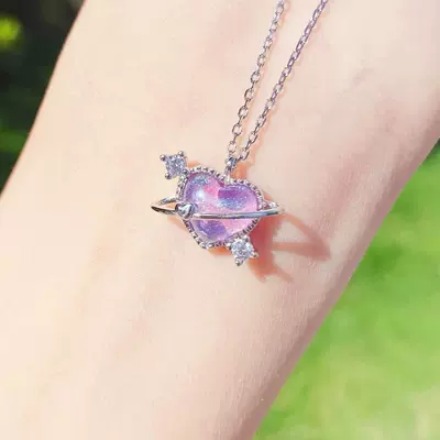 Honey Star Moon Heart Necklace   HA1723 - Image 6