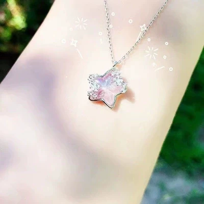 Honey Star Moon Heart Necklace   HA1723 - Image 9
