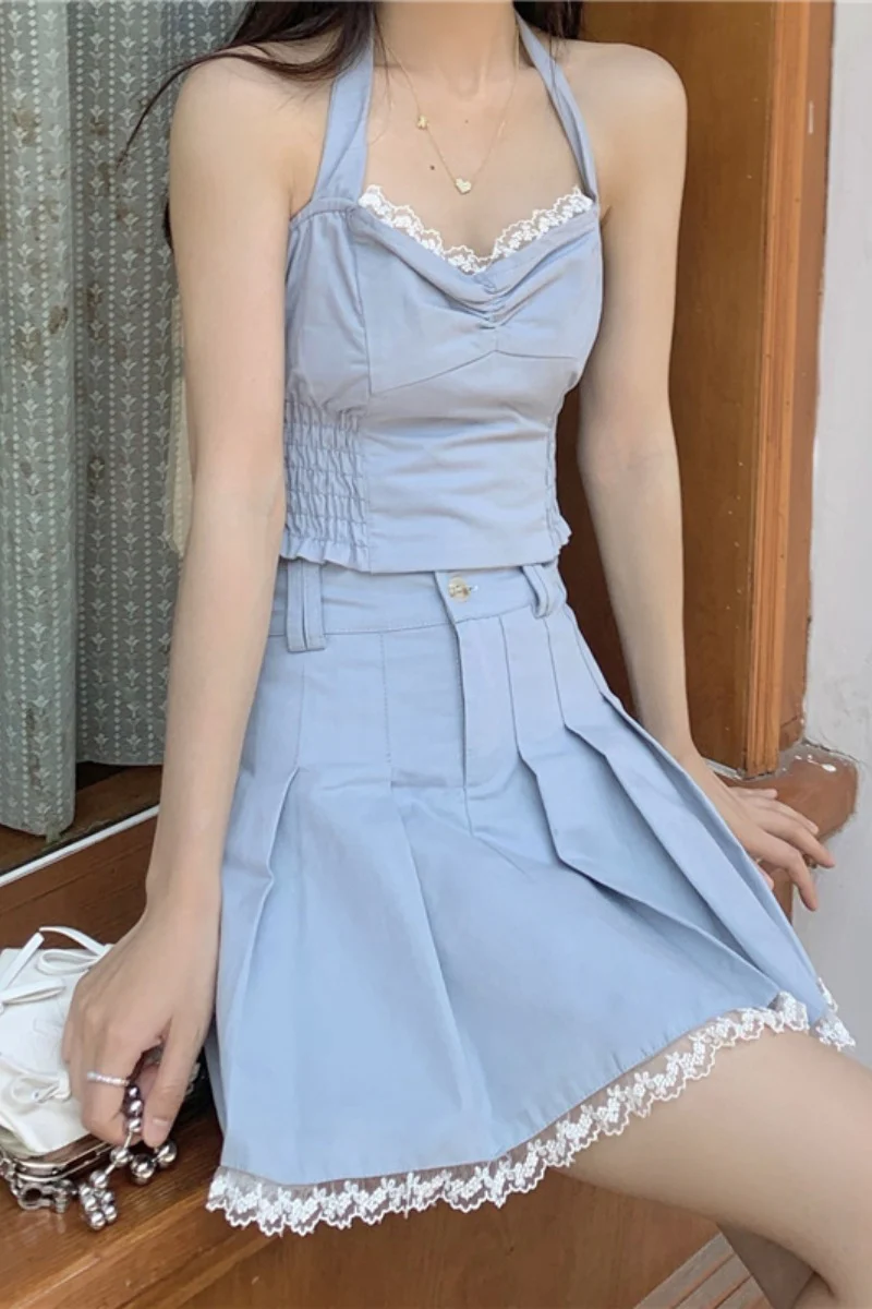 Hot girl halter vest HA0597 - Image 6