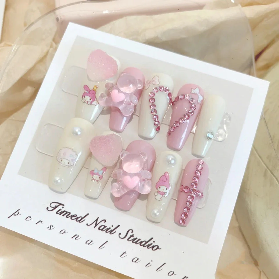 Hug Bear Love Nail Patch  HA0003 - Image 3