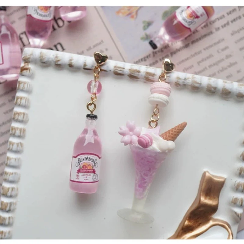 Ice cream stud earrings   HA2029 - Image 3