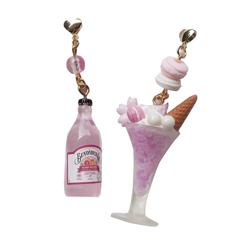 Ice cream stud earrings   HA2029 - Image 5
