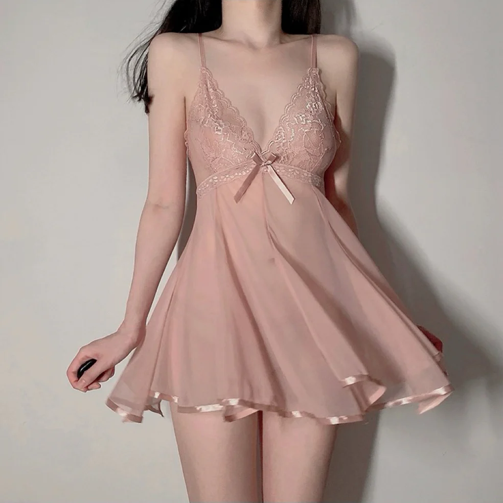Ice silk lace dress HA2394 - Image 3