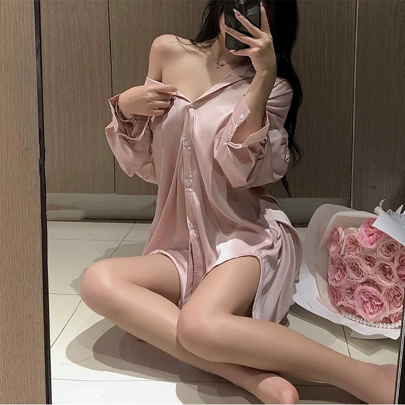 Ice silk sweet shirt HA2848 - Image 5