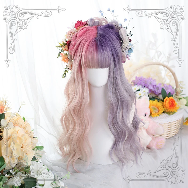 Japanese gradient big wavy curly hair HA0458 - Image 3