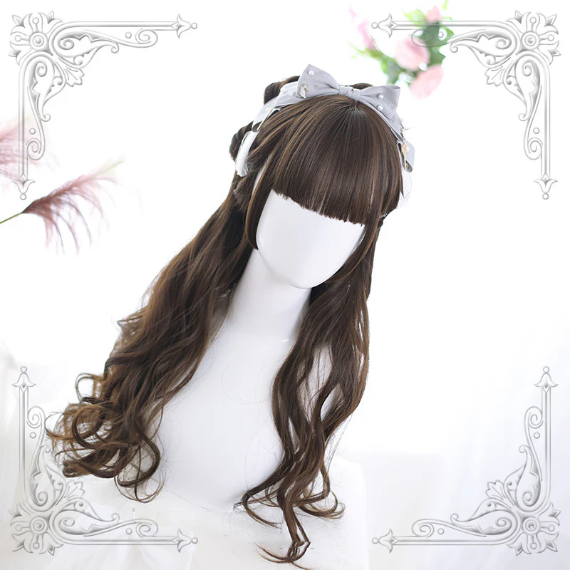 Ji Fa bangs long curly wig  HA0462 - Image 4