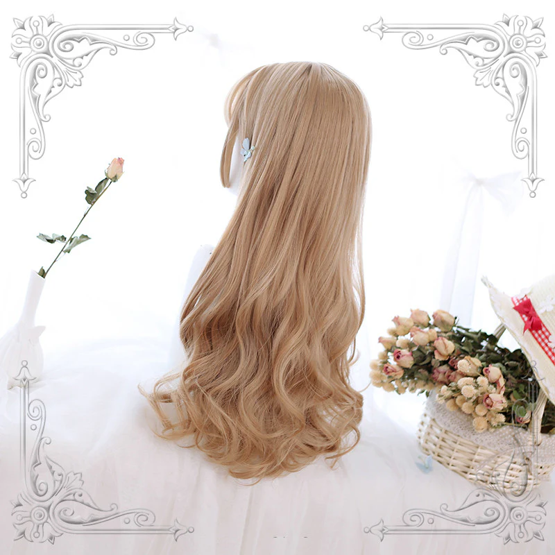 Ji Fa bangs long curly wig  HA0462 - Image 9