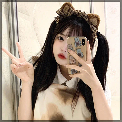 Keqi and oblique bangs, long straight hair  HA0142 - Image 5