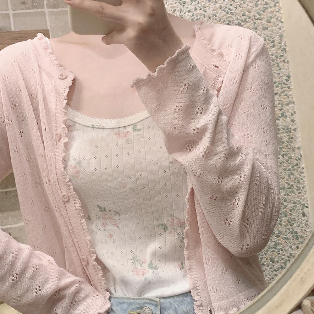 Knit cardigan HA1020 - Image 2