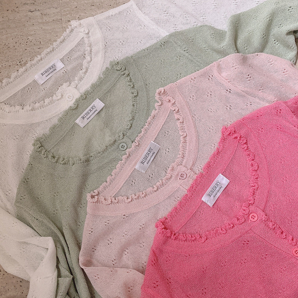 Knit cardigan HA1020 - Image 3