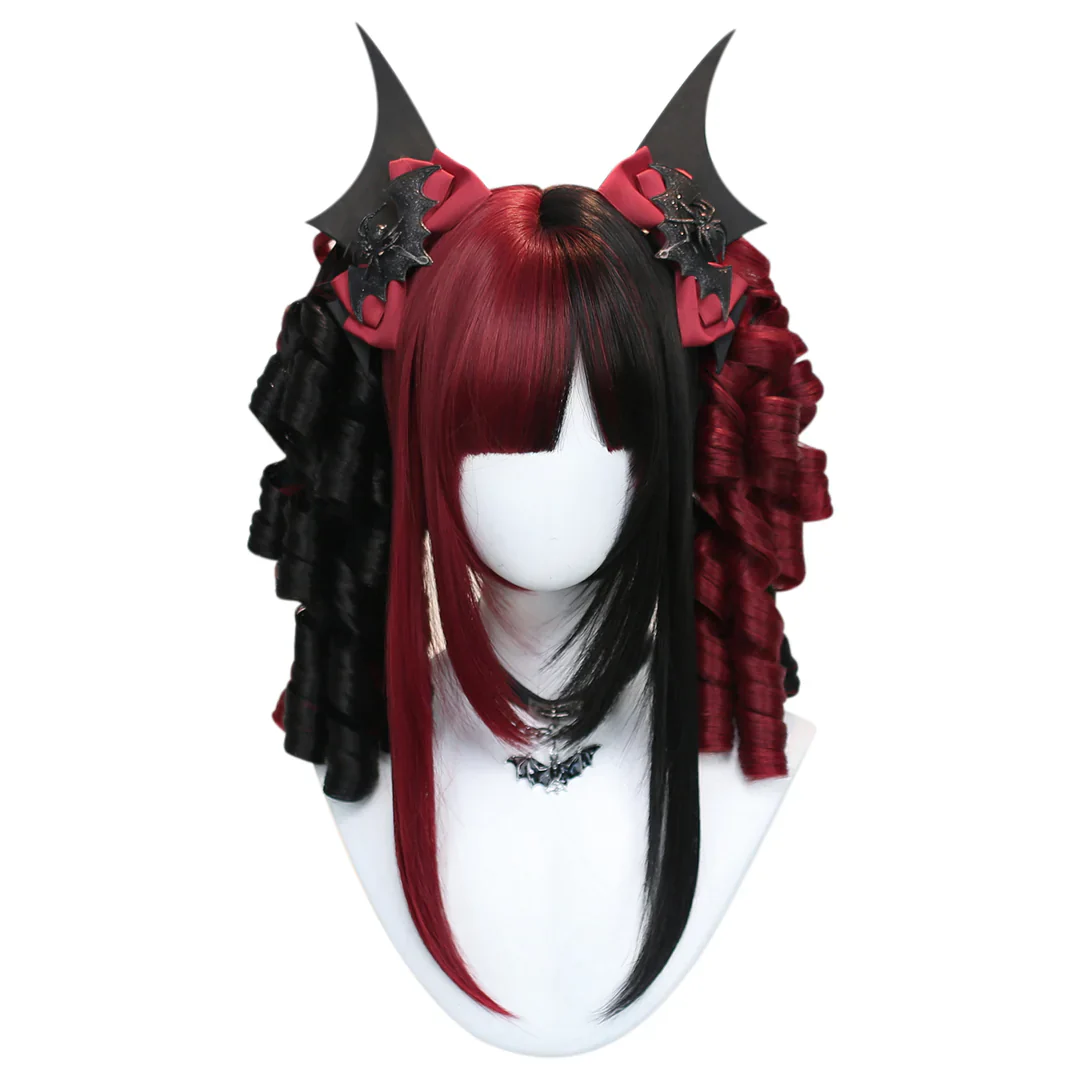 Korura Original Wig #005 Black and red – AkumaHime - Image 2