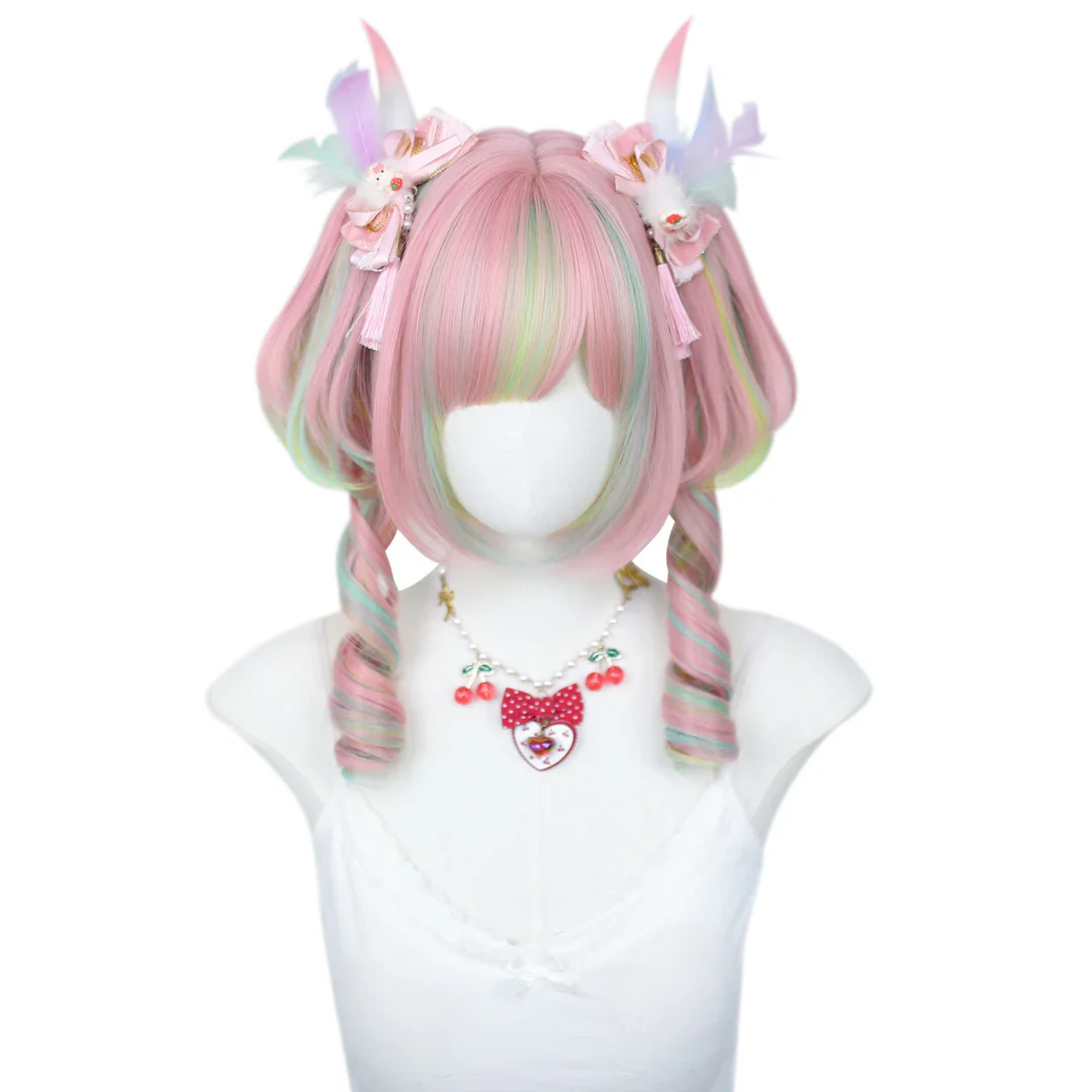 Korura Original Wig #019–Milky Peach Hime - Image 2
