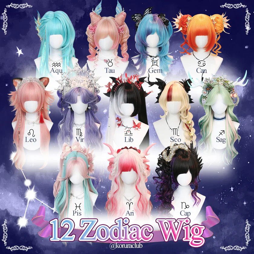 Korura Original Wig #023––12 Zodiac Wigs - Image 6