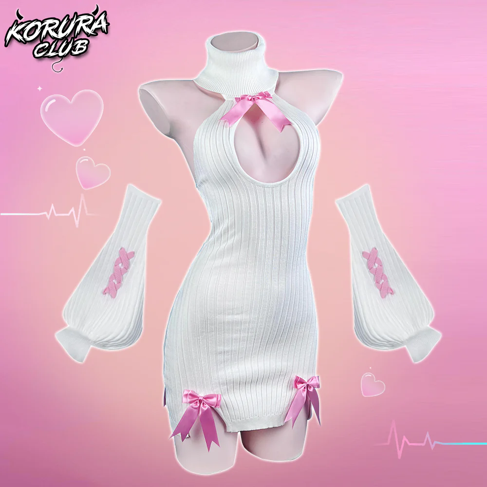 KORURACLUB-Bow Sweater KO57 - Image 5