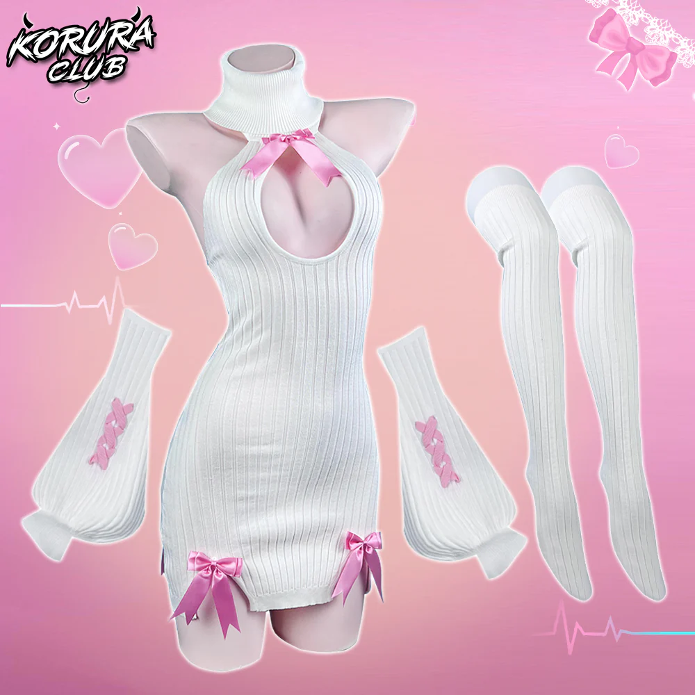 KORURACLUB-Bow Sweater KO57 - Image 7