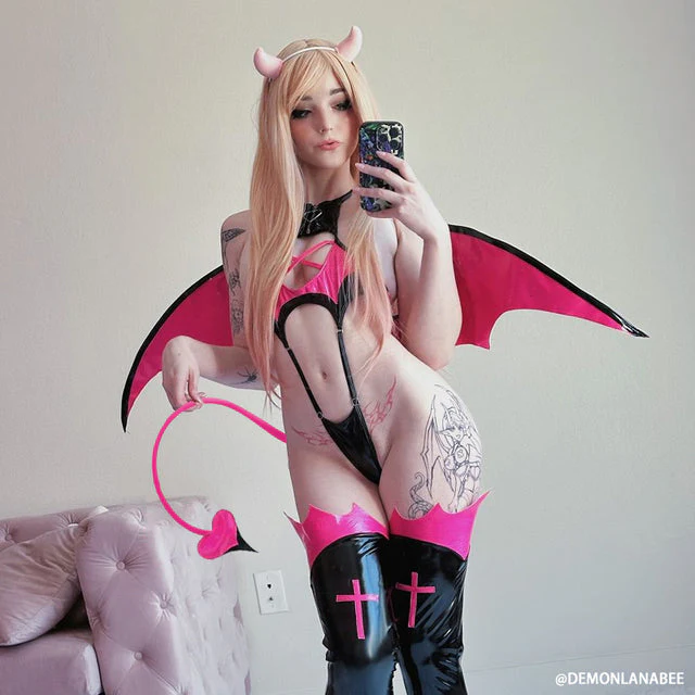KORURACLUB-Cosplay Love-heart succubus Lingerie KO12 - Image 3
