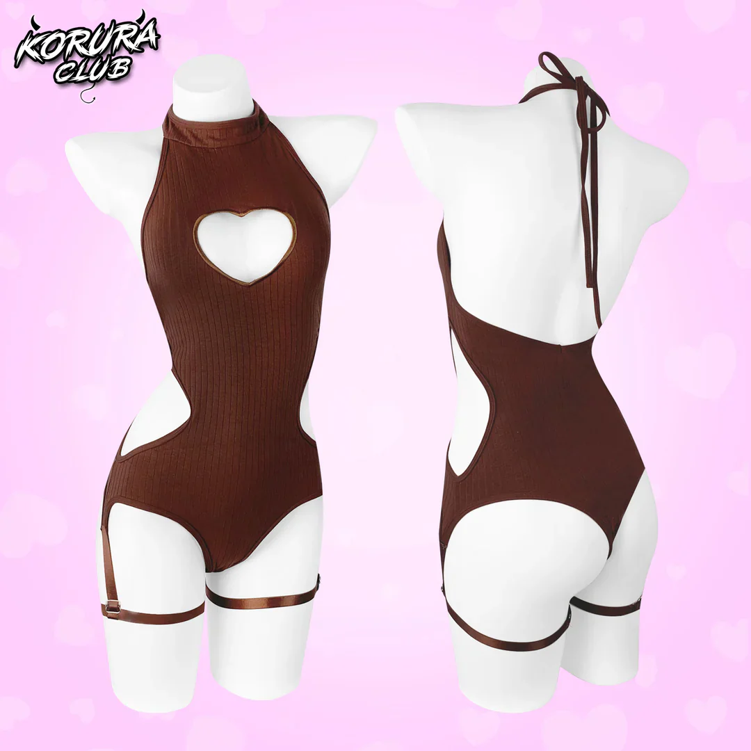 KORURACLUB-Cute Heart Bodysuit KO102 - Image 10