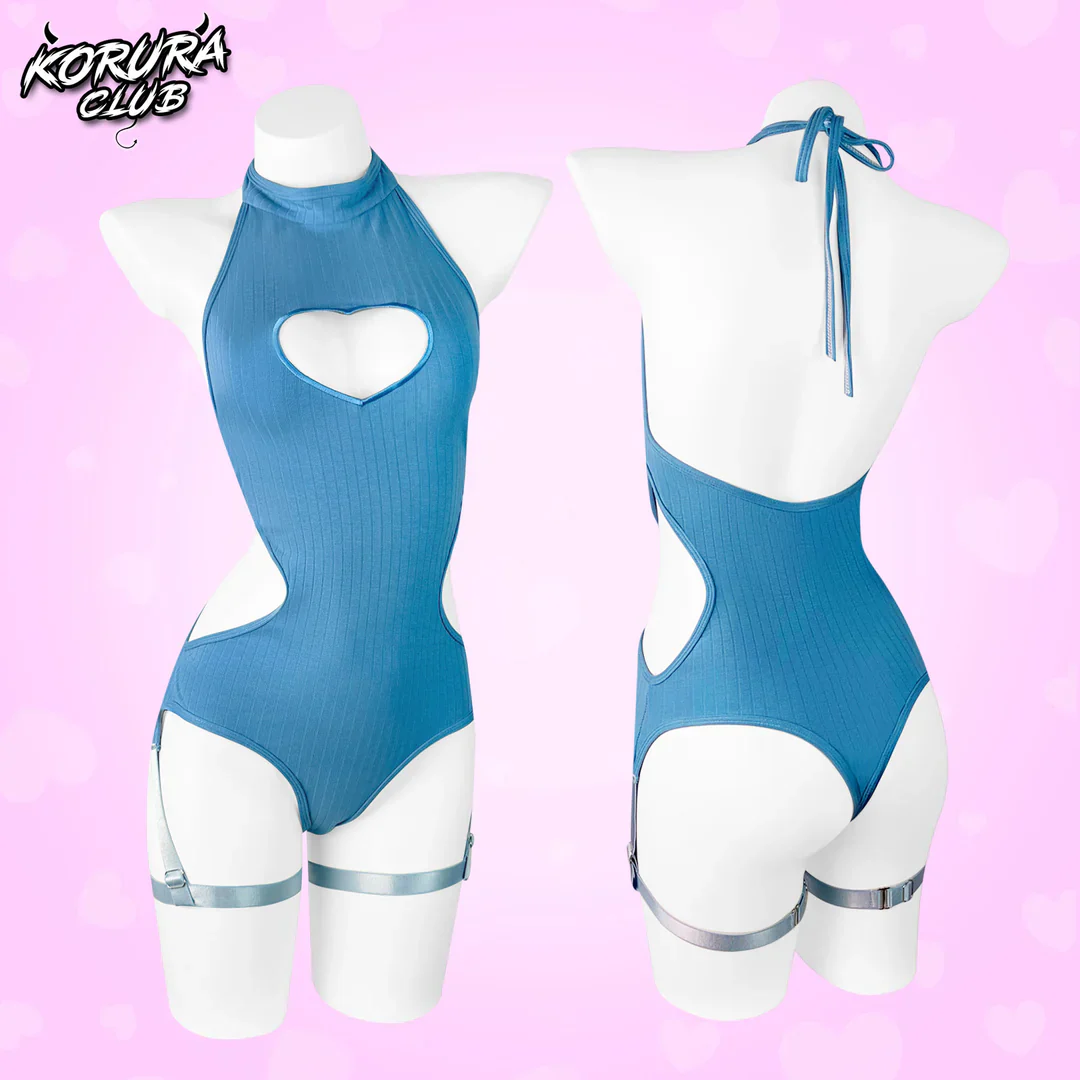 KORURACLUB-Cute Heart Bodysuit KO102 - Image 7