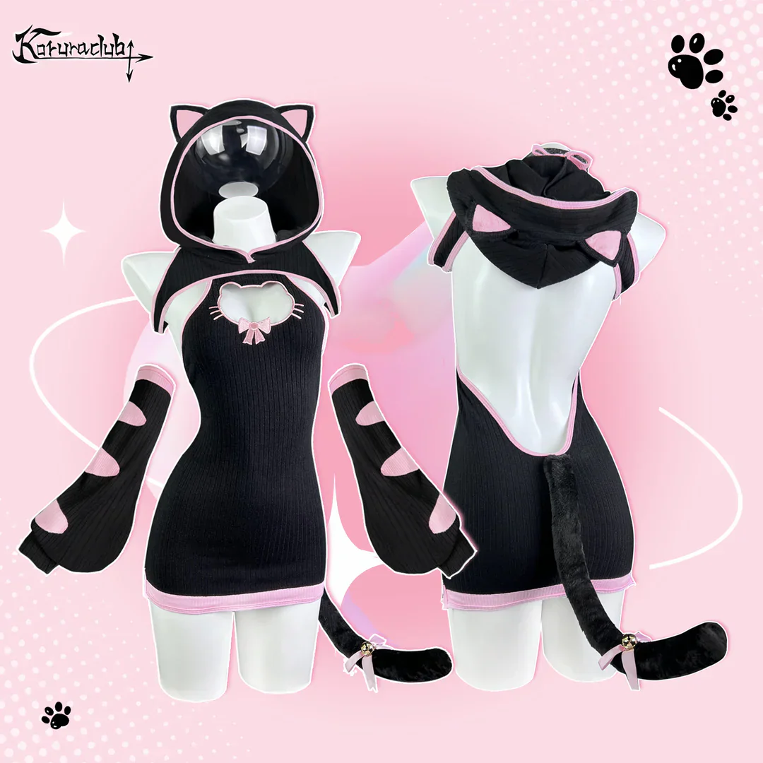 KORURACLUB-PRE-SALE Cosplay Cute Tabby Cat Costume HA2950 - Image 9