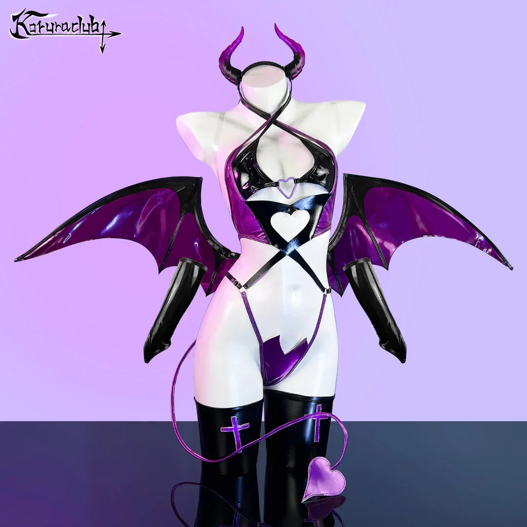 Cosplay Devil of Lust Succubus Lingerie KO69 (6-Piece Set) – Version 2 - Image 5