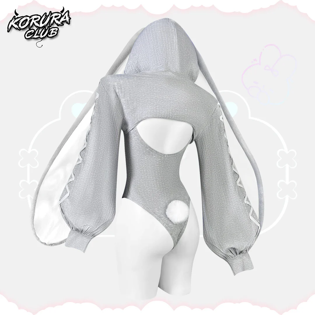 Cosplay Heart-Lock Floppy Bunny Jumpsuit KO103 - Image 12