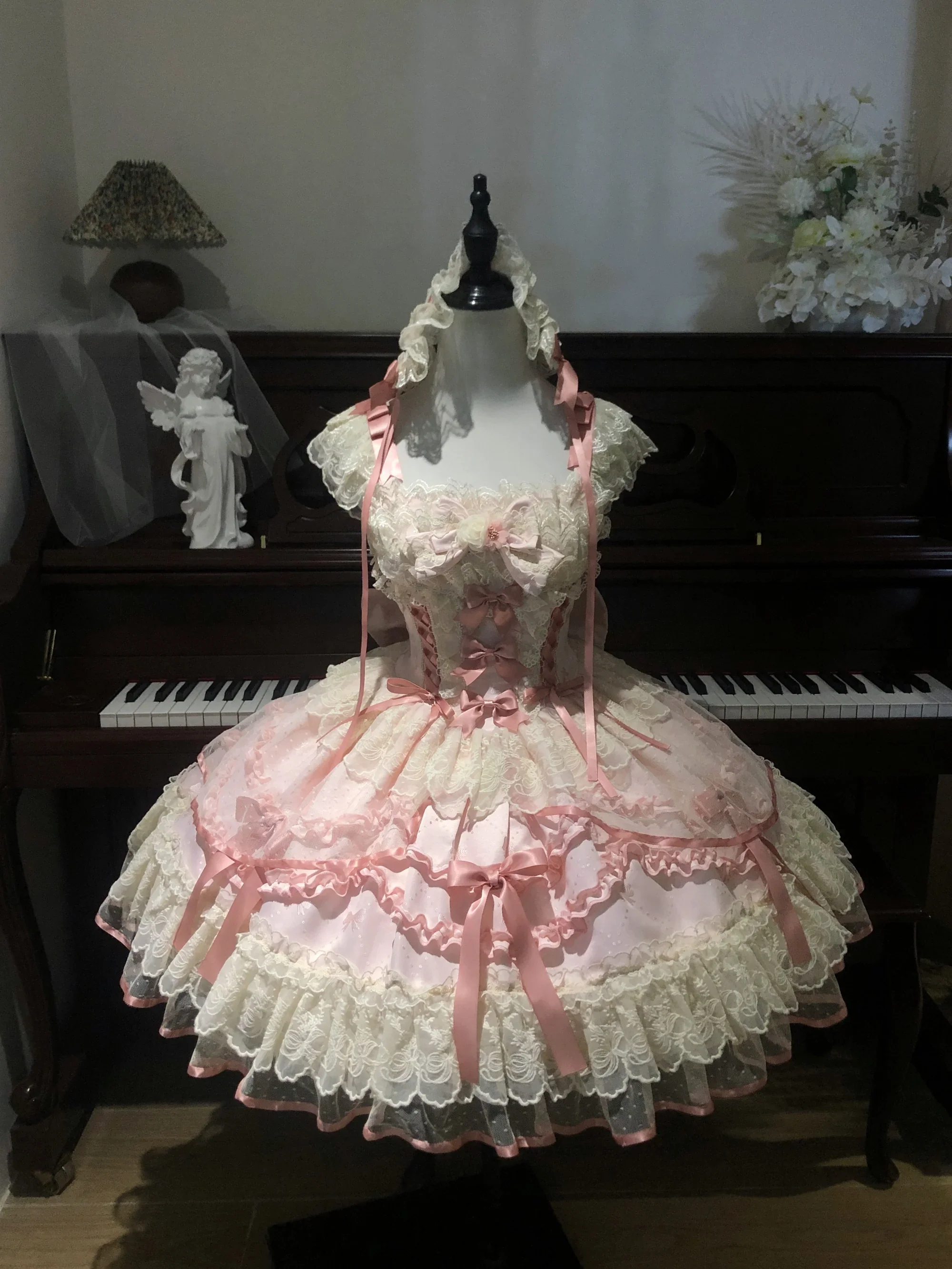 Lace ballet Lolita dress HA2978 - Image 7