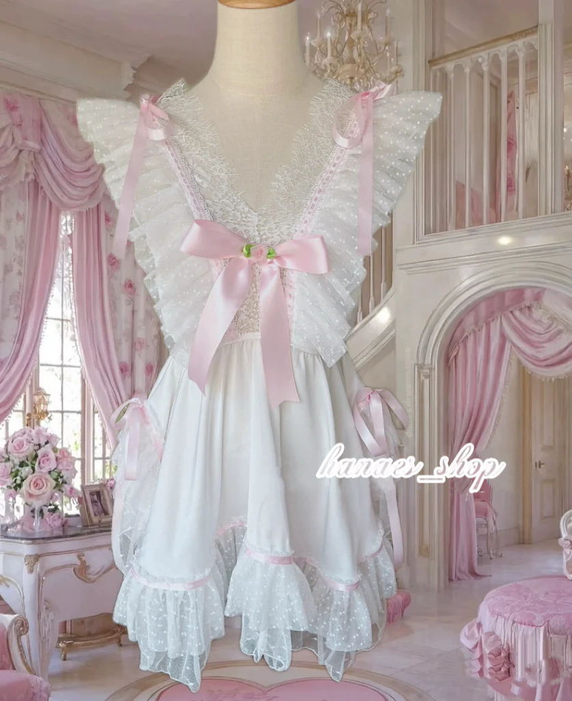 Lace bow dress HA29750 - Image 2