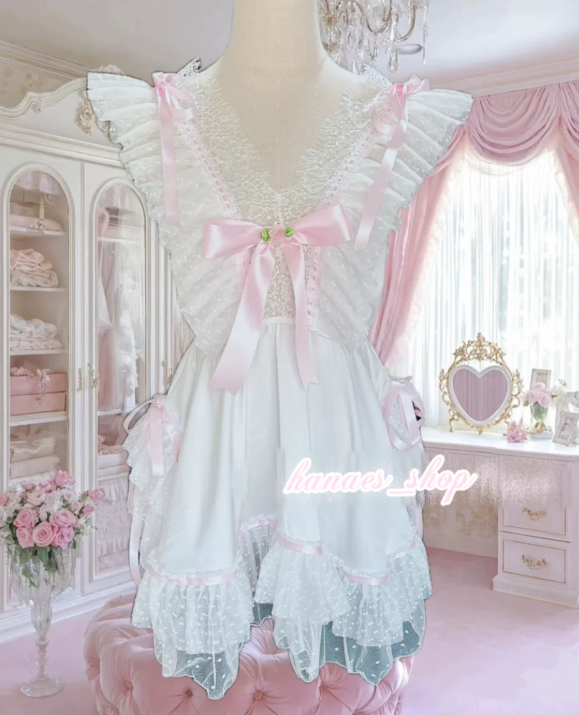 Lace bow dress HA29750 - Image 4