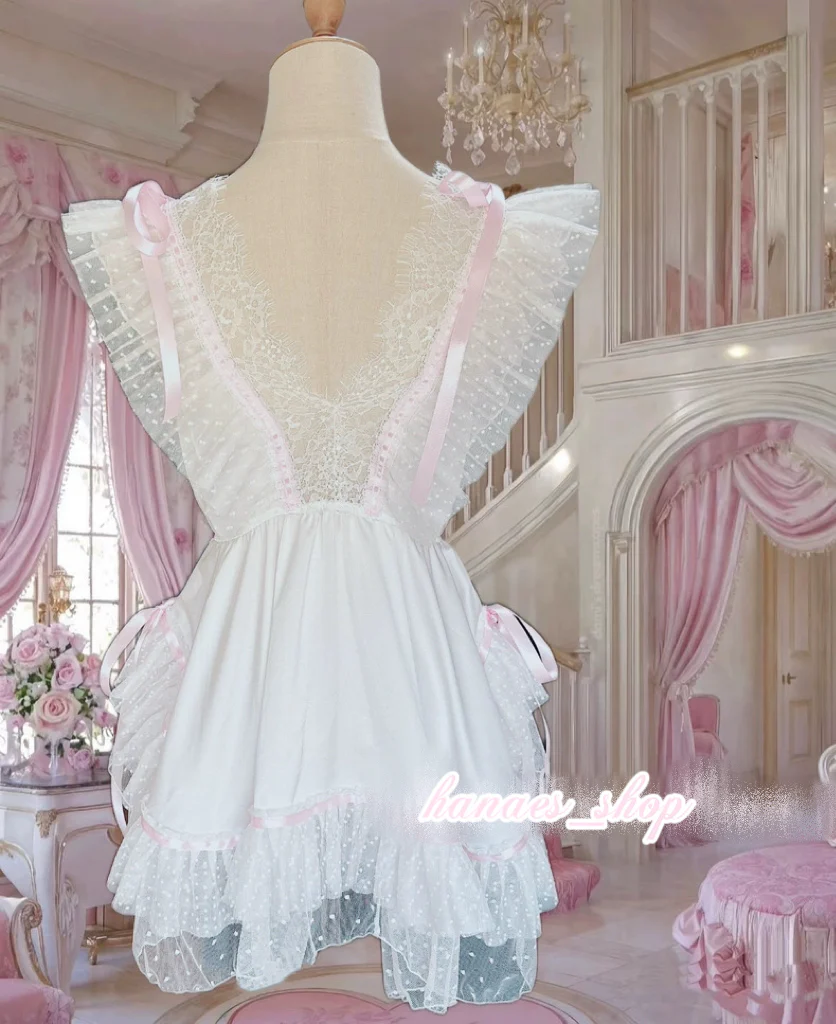 Lace bow dress HA29750 - Image 6
