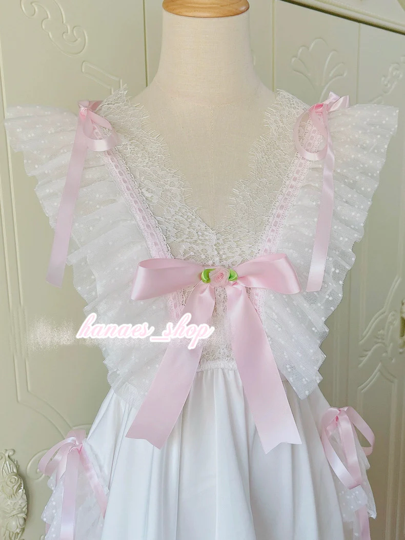 Lace bow dress HA29750 - Image 7