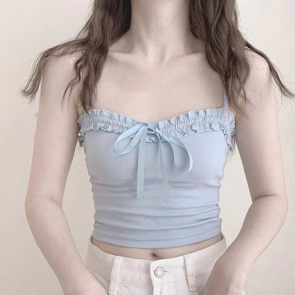 Lace bow small suspenders HA1560 - Image 4