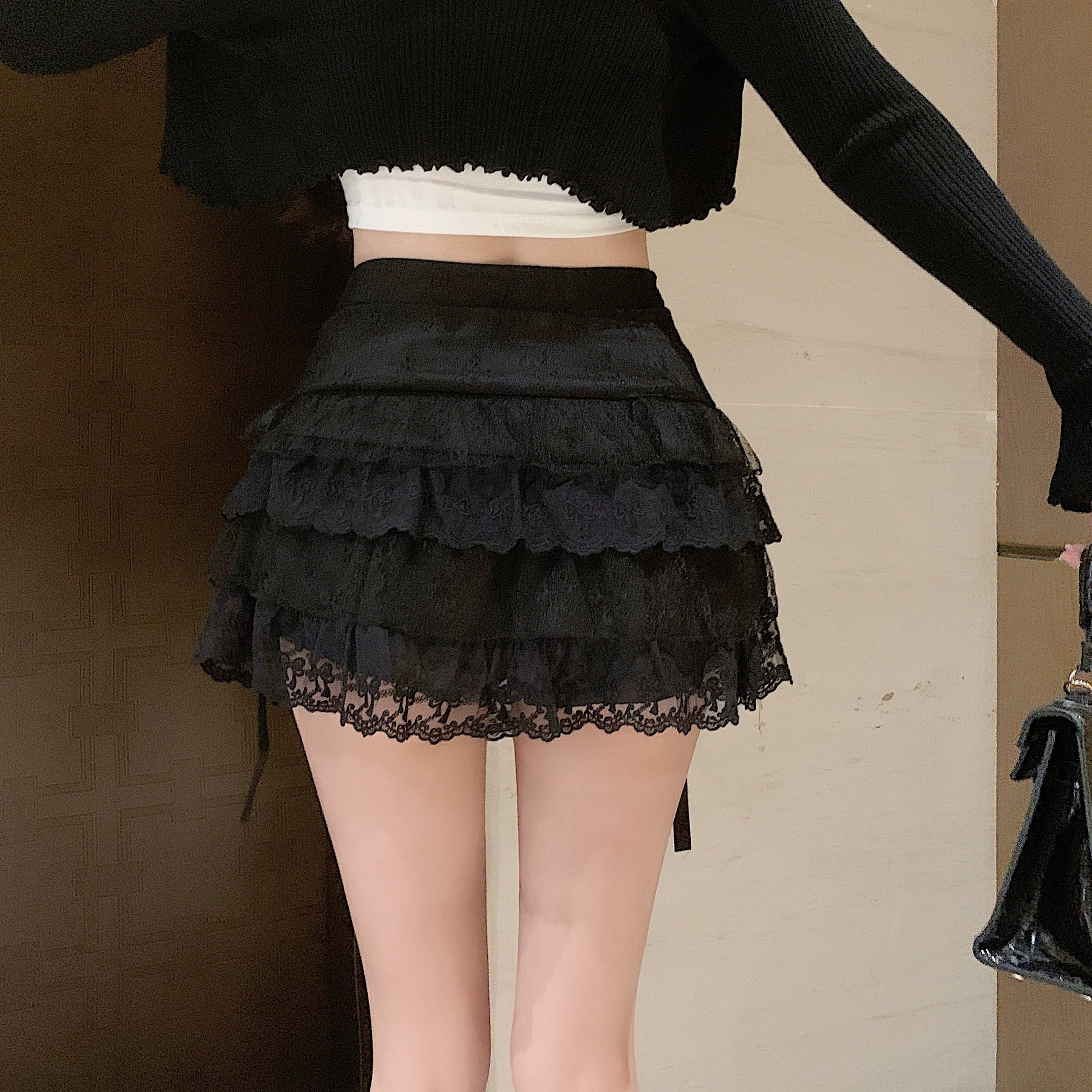 Lace cake skirt HA2493 - Image 5