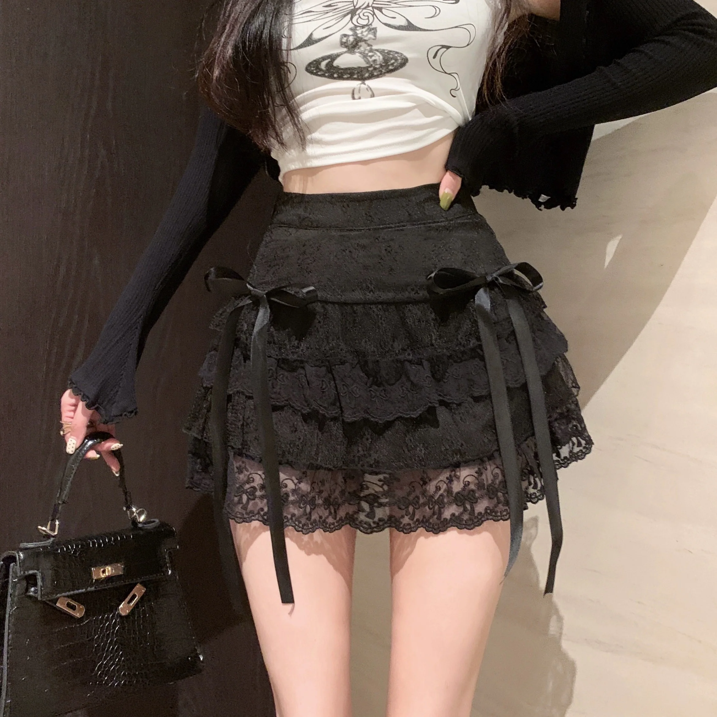 Lace cake skirt HA2493 - Image 6