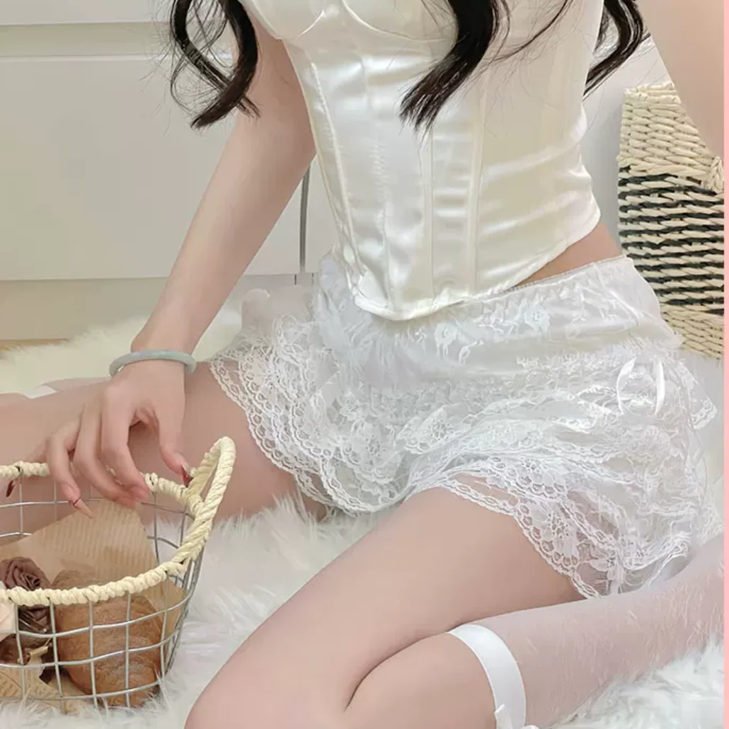 Lace Cake Skirt Shorts HA2627 - Image 6