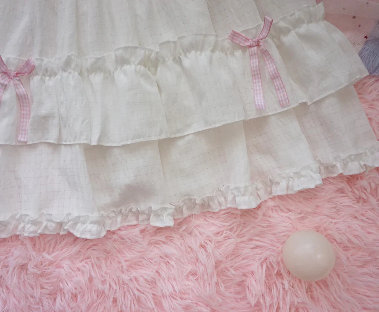 Lace cake skirt women's A-line skirt   HA0878 - Image 3