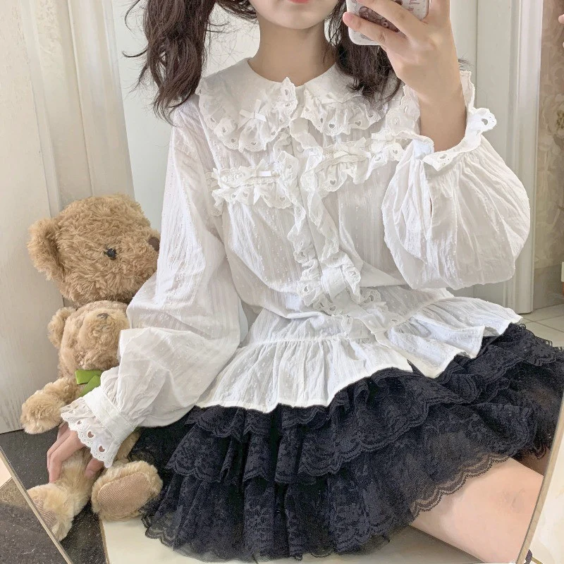 Lace Mesh Lolita Cake Dress   HA1076 - Image 2