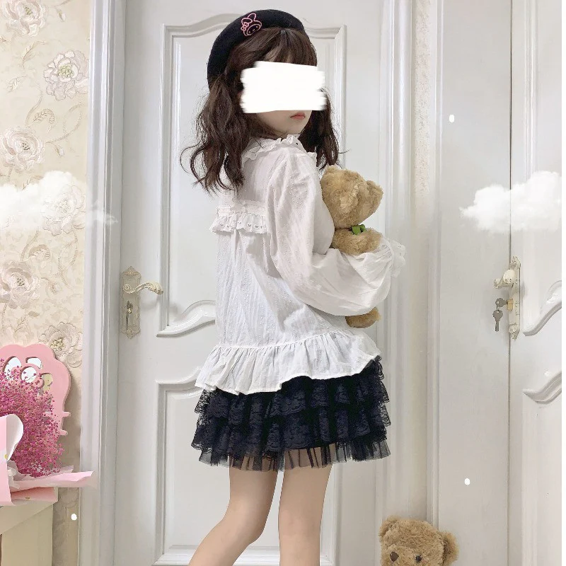 Lace Mesh Lolita Cake Dress   HA1076 - Image 3