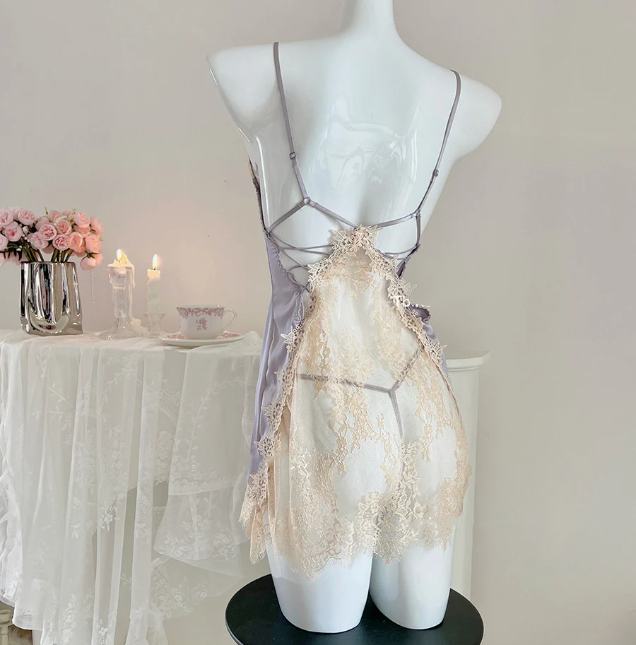 Lace openwork dress HA2813 - Image 4