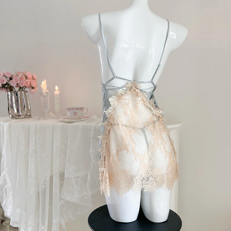 Lace openwork dress HA2813 - Image 6