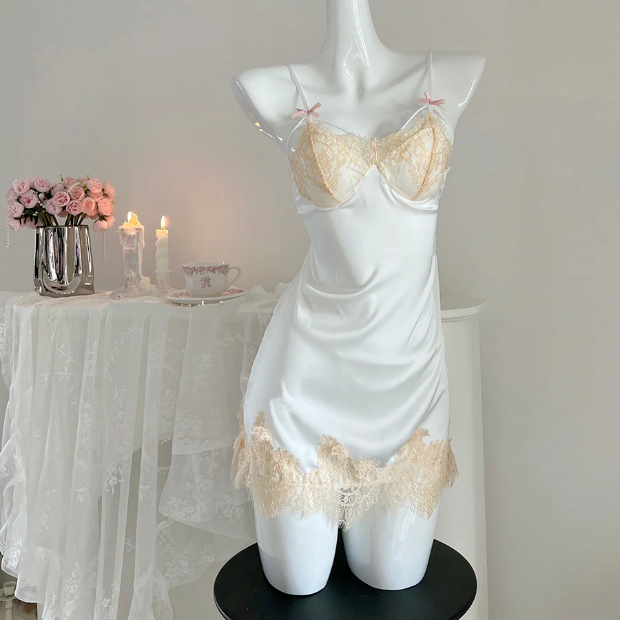 Lace openwork dress HA2813 - Image 8