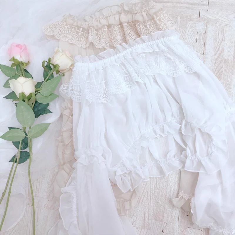 lace shirt top HA1011 - Image 3