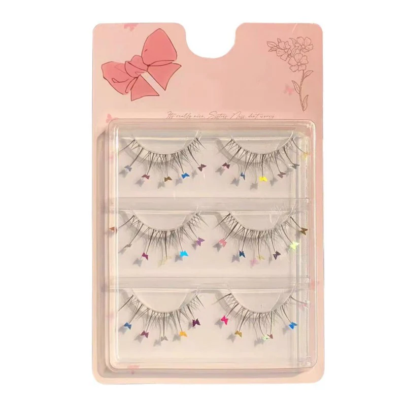 Laser butterfly false eyelashes   HA1878 - Image 5