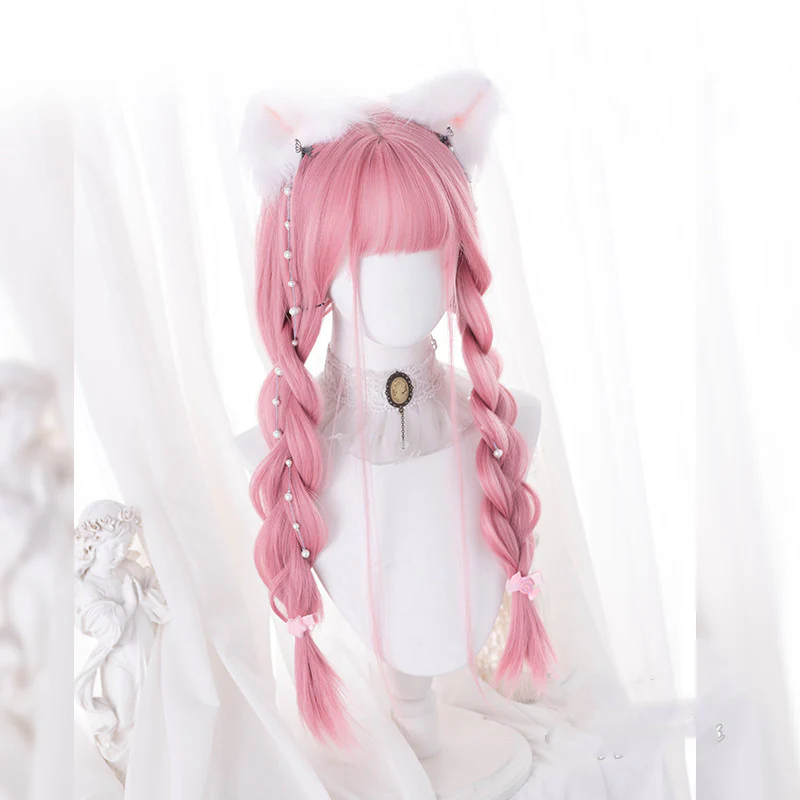 Light pink long straight hair    HA0335 - Image 4