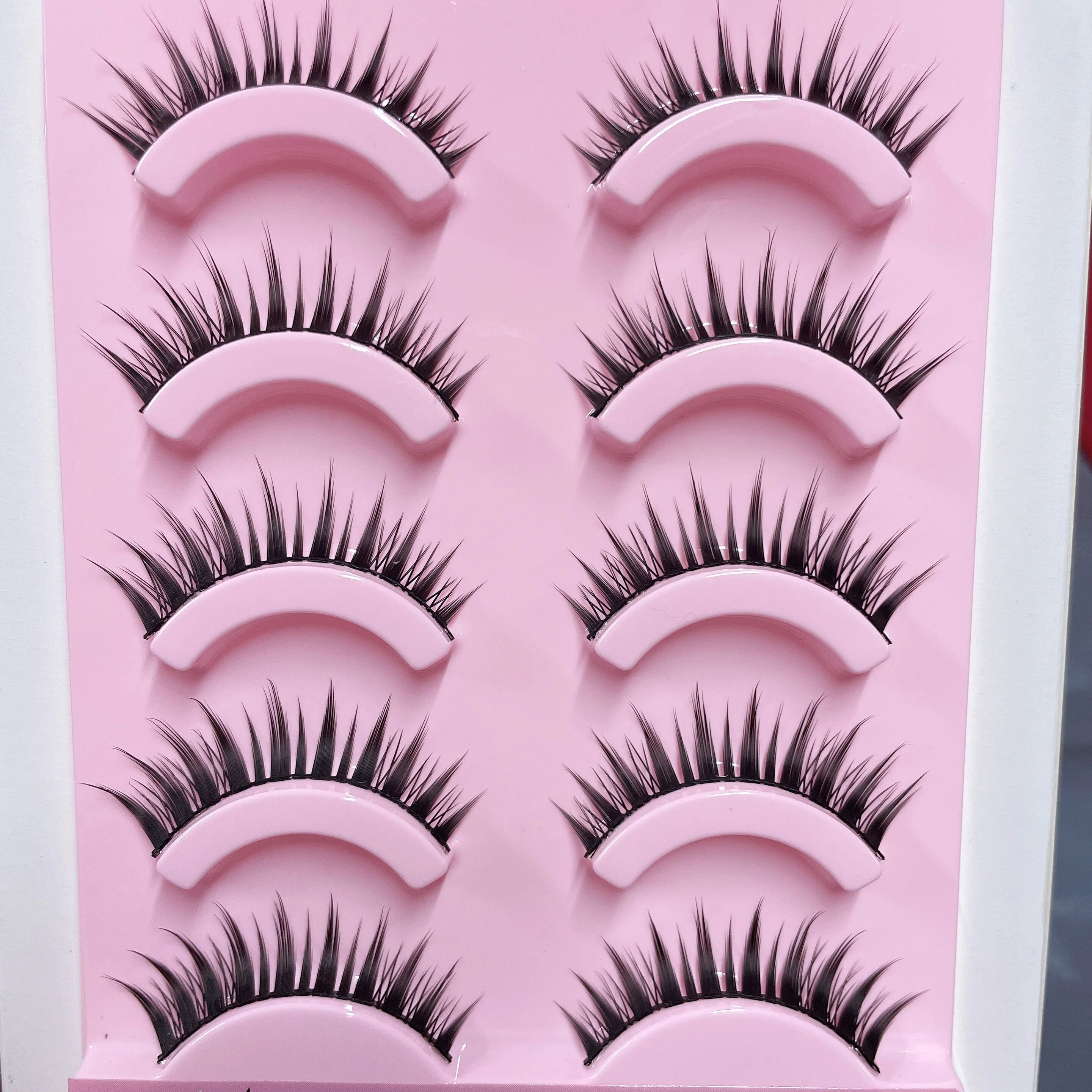 Little devil cos false eyelashes    HA0451 - Image 4