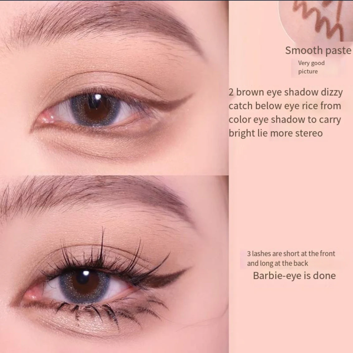 Little devil segmented cos graft eyelashes    HA0654 - Image 3