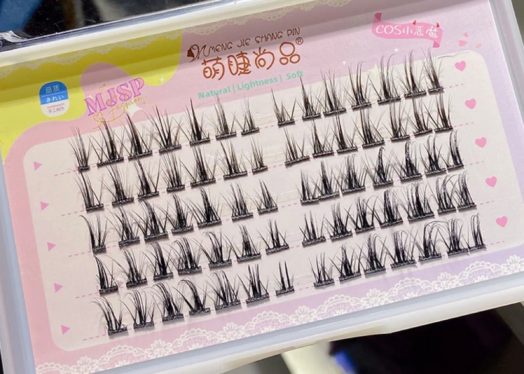 Little devil segmented cos graft eyelashes    HA0654 - Image 4