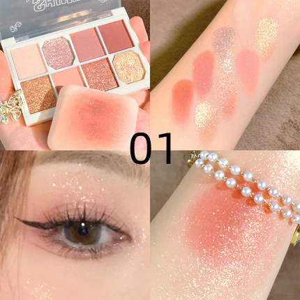 Llluminating Eyeshadow Palette  HA0260 - Image 4