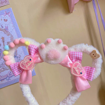Lolita bear ear sweet hair band   HA0762 - Image 6