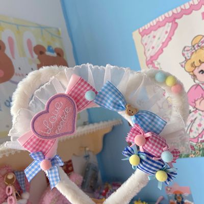 Lolita bear ear sweet hair band   HA0762 - Image 8